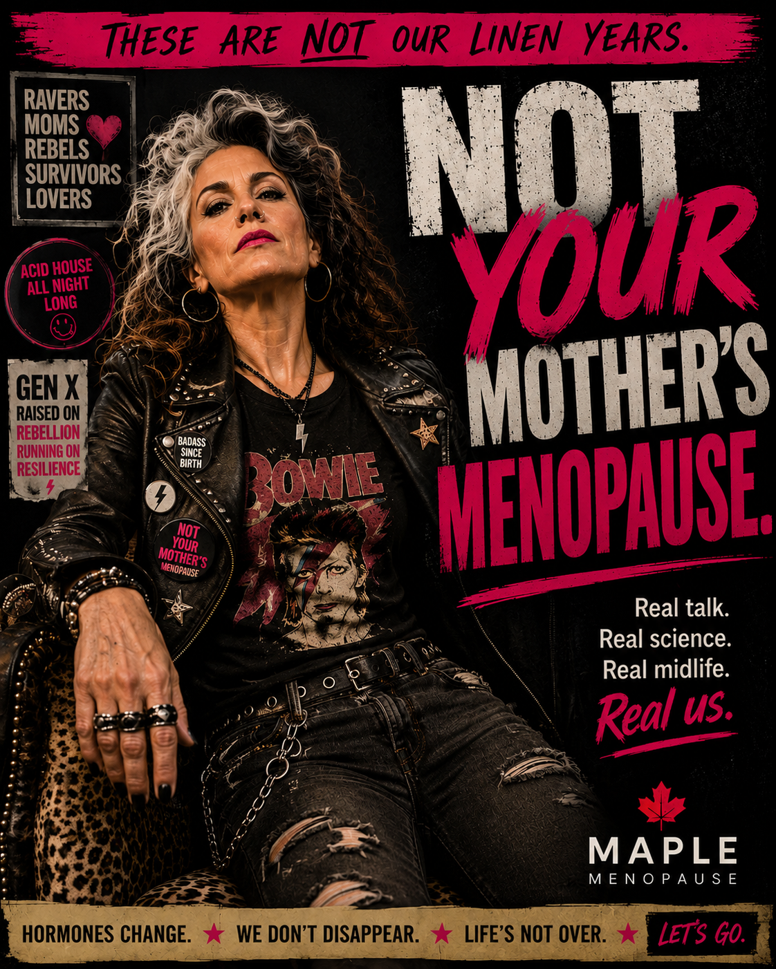 Not Your Mother’s Menopause editorial graphic